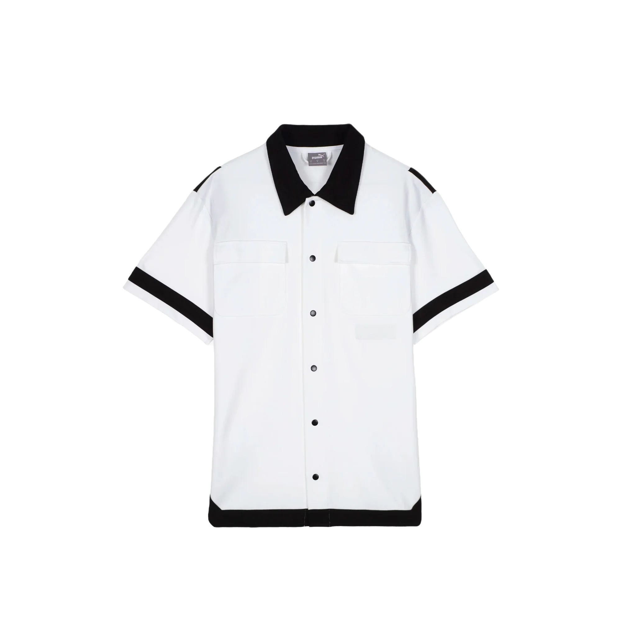 

Puma Rhuigi X Kuz Удобная Модная Минималистичная Футболка с Коротким Рукавом Мужские рубашки 589068-01 S