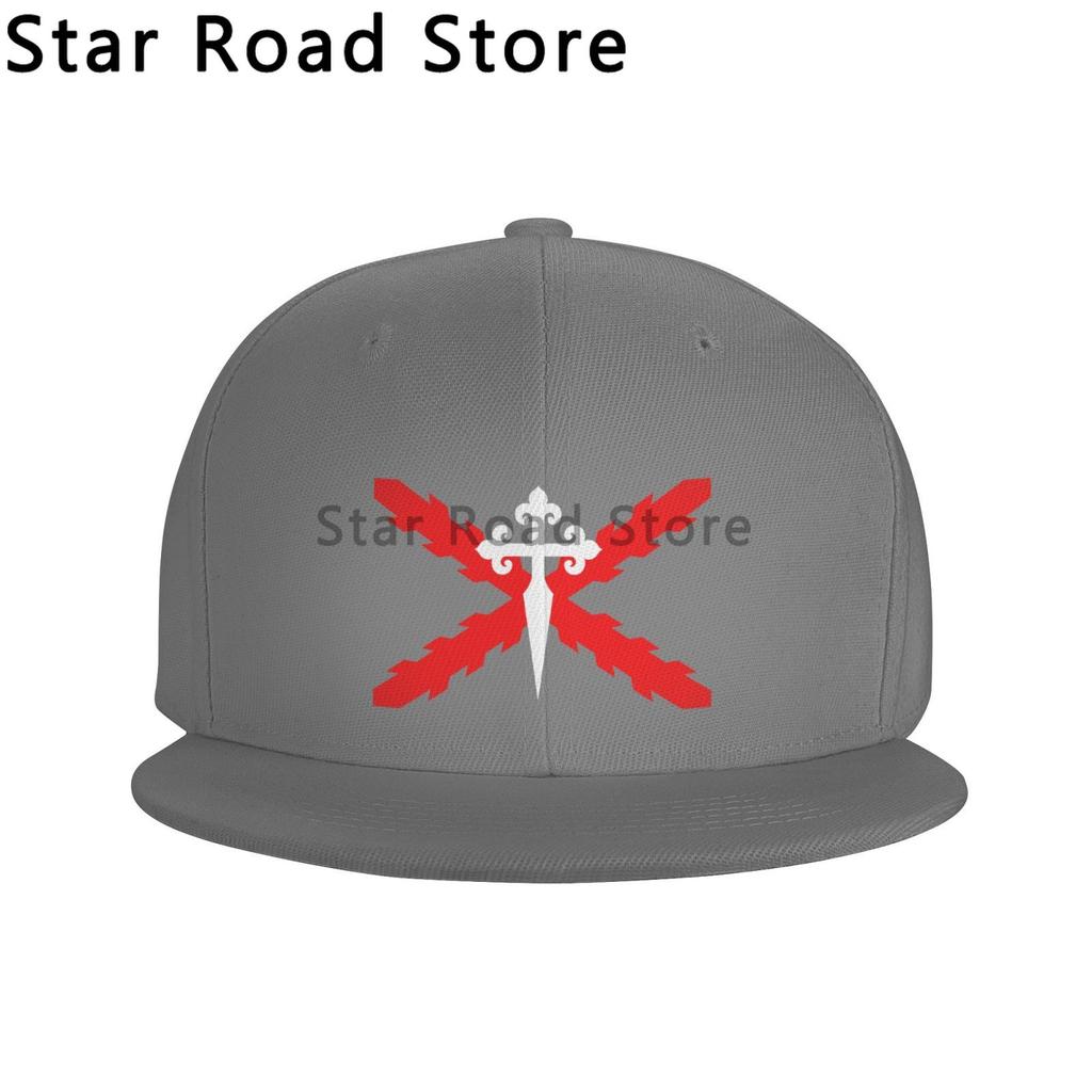Spanish Empire Baseball Caps Spain Hats Imperio Travel Burgundy Hispanic Catholic Monarchy Cross Flags hat Unisex Unisex Trucker Cap
