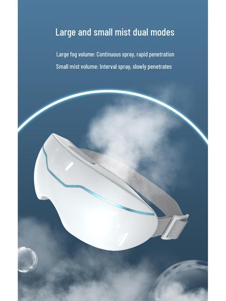 Yeni Göz Bakım Cihazı: Soğuk/Sıcak Kompres, Nemlendirici Krem, Kuru ve Yorgun Gözler İçin Buhar Spreyi