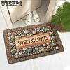 Outdoor Decorative Carpet Dirt Resistant and Wear-resistant Door Mats Household Bathroom Mats