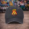 Pc Unisex Cartoon BBQ Print Vintage Washed Baseball Cap Unisexs Trendy Hat Versatile Duckbill Cap Fun Print A Unique Birt