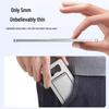 Ultra-Thin Foldable Aluminum Phone and Tablet Stand - Portable, Multi-functional, Universal Holder