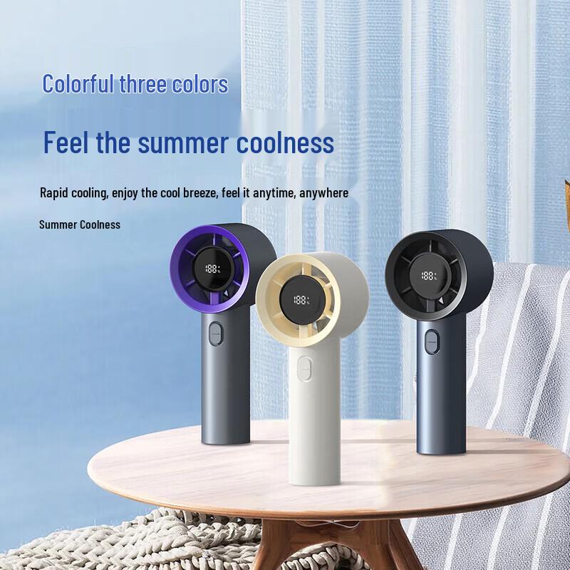 Portable USB Rechargeable Handheld Mini Fan