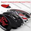 LLC3 For Ford Focus Fiesta Ranger Mondeo Mustang Car Badge Front Grille Rear Trunk Hood Lid Logo Decor Cover Emblem Auto Accessories