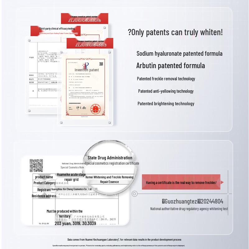 Serum esencyjne wybielające i do usuwania przebarwień