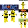 Festive Inflatable Bee Suit Made From Polyester For Themed Parties And Outdoor Celebrations