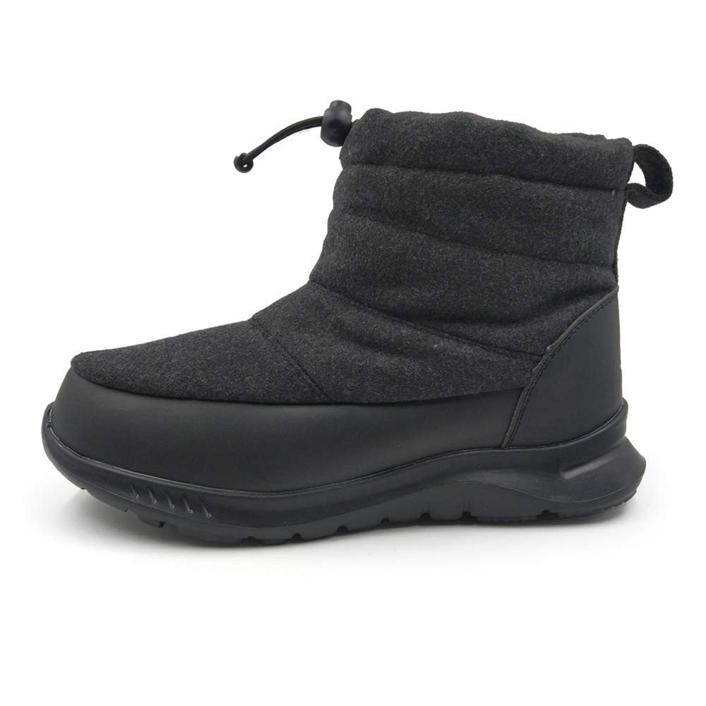 Amozi and Snow Short Winter Warm Boa and Fluffy Perfect for Winter Snow Long Size Men's Women's Boots, Boots, Boots, Water-Repellent, Waterproof,