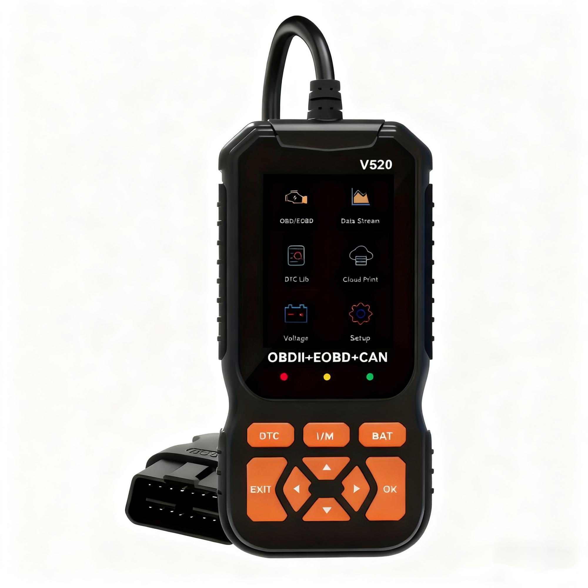 OBD2 Scanner Diagnostic Tool Enhanced Auto Check Engine Code Reader with Reset I/M Readiness OBD2/EOBD Car Diagnostic Scan Tool