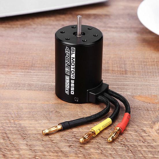 45A 60A 80A 120A ESC/3900KV Splashproof Brushless Motor for 0.0486111111111111 RC Car Truck