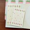 20 Sheets Cute and Colorful Notes, A7 Interior Pages Without Perforations, Student Handbook Decoration Notes, Memo Notebook