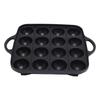 16 Takoyaki Grill Pan Nonstick Grill Pan Cooking Plate Octopus Meatball Grill Pan for Home Kitchen