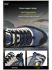 Men's Lightweight Non-Slip Genuine Leather Hiking Shoes - Breathable, Wear-Resistant Outdoor Shoes for Hiking and Travel (Unisex).