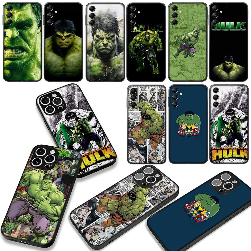 Comics Hulk Marvel Poster Cover Phone Case for Samsung Galaxy S25 S23 S22 S24 FE Ultra Plus A56 A05 A06 A15 A16 A57 S7 Edge
