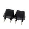 1-20pcs EU Euro KR Plug Adapter US to EU Plug Adapter Travel KR EU Adapter Electric EU KR Plug Converter Power Sockets AC Outlet