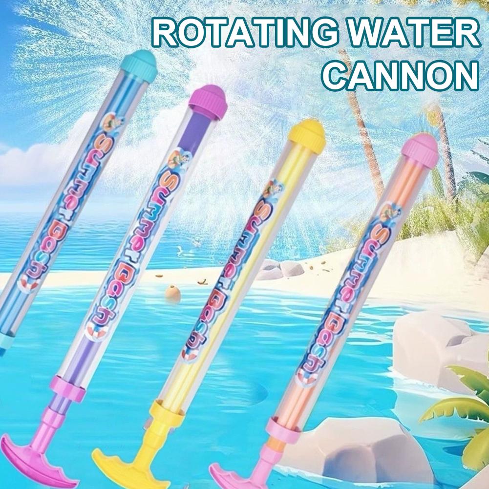 Fireworks Spray Toy Pull-Back Water Gun for Outdoor Splash Games Pool Lawn Activities Kids Summer Interactive Beach Toys