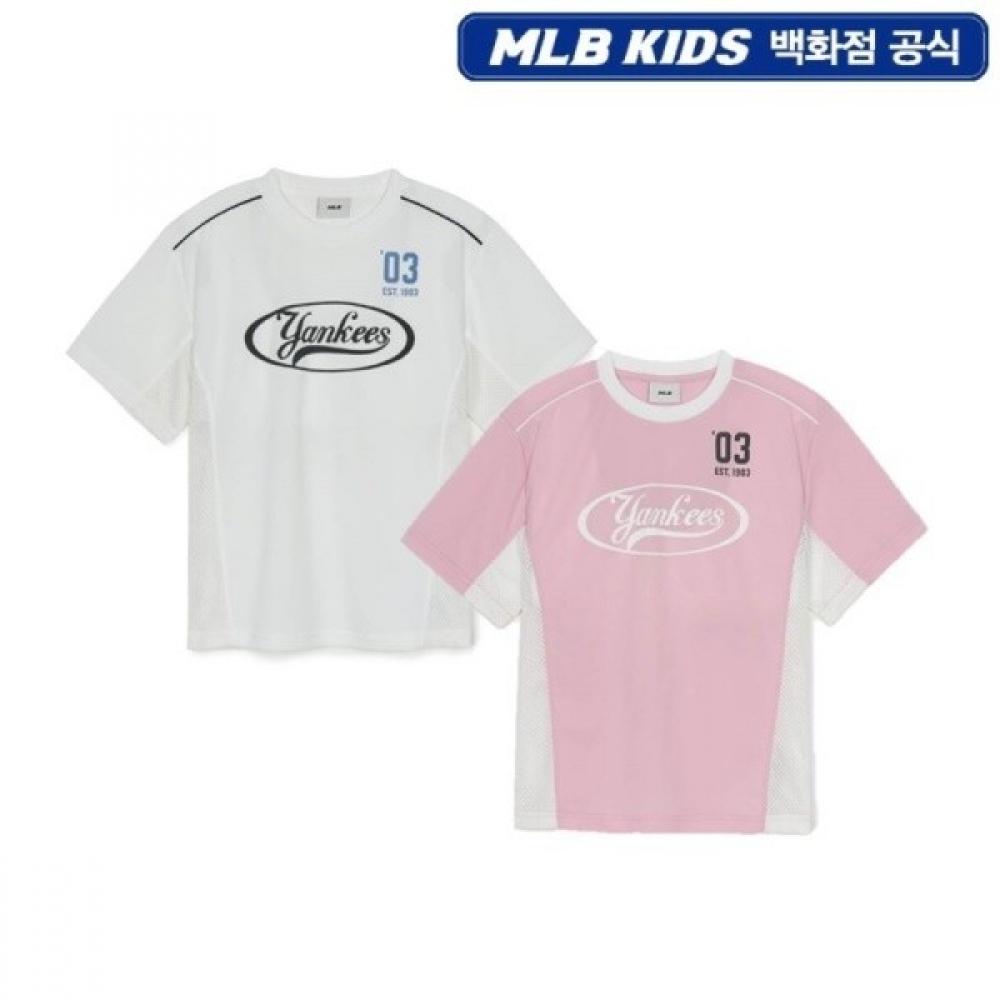 Mlb Kids Basic OuTdoor Color Round Logo T shirT