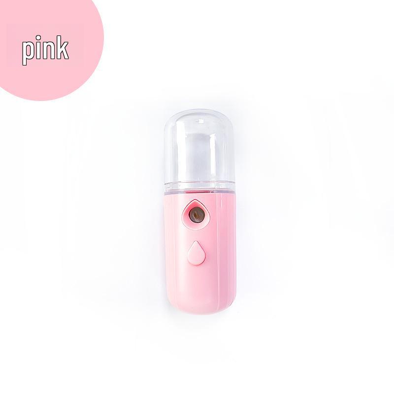 Apple Key Hydrating Handheld Beauty Sprayer with USB Charging & Alcohol Disinfection