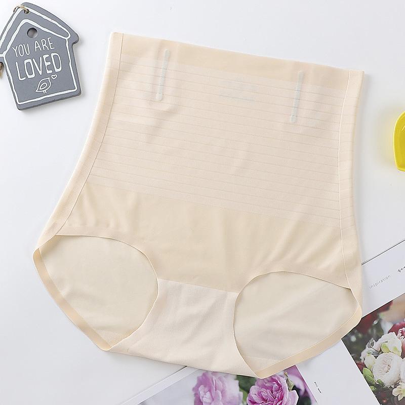 

Трусики-треугольники с высокой талией из желе, бесшовные, дышащие, мягко-облачные, корректирующие фигуру, послеродовое белье для подтяжки бедер и коррекции живота для женщин XXL