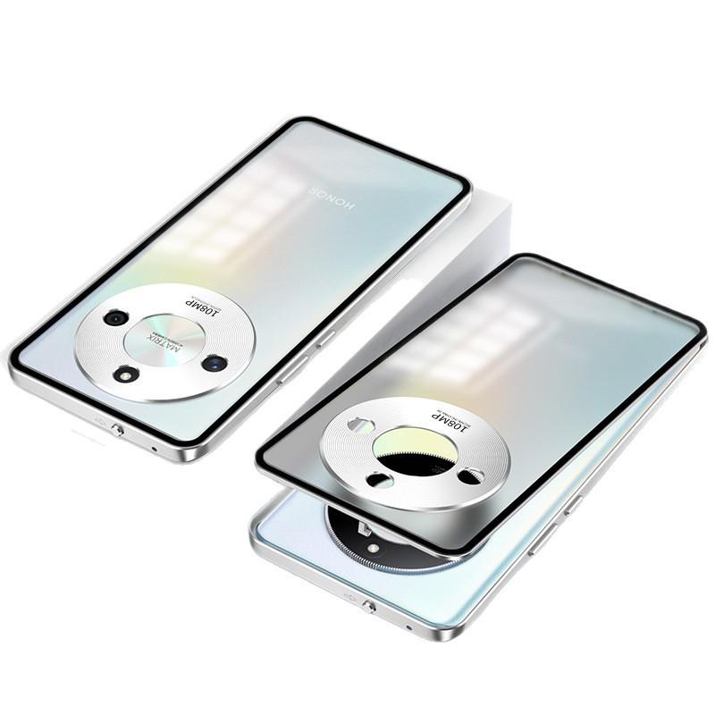 Honor X50/X50GT/X50pro/X9B Druckknopf-Sturzschutz Metall-Handyhülle
