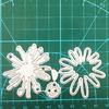 Květina Sedmikráska Řezací formičky Květina Chrysantéma Kovová vykrajovátka pro DIY Scrapbooking Foto