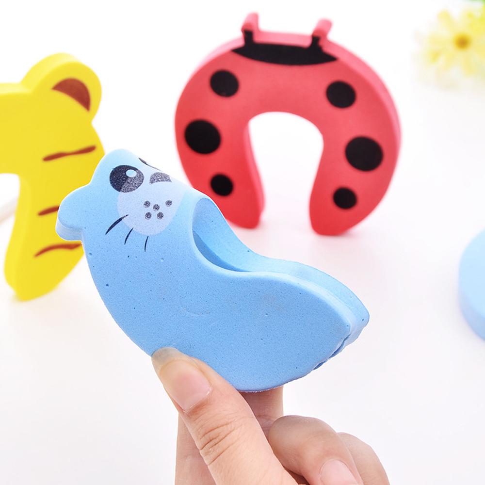 8Pcs Finger Pinch Guard Door Stopper EVA C Shape Protection Baby Safety Foam Door Clamp Child or Pet From Getting Locked In Room