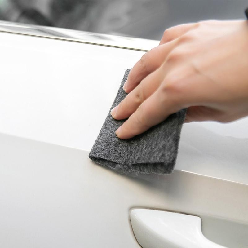 4Pcs Nanometre Sparkle Cloth for Car Scratches, Car Body Paint Polishing Cloth Scratch Repair Tool Scratch Removal