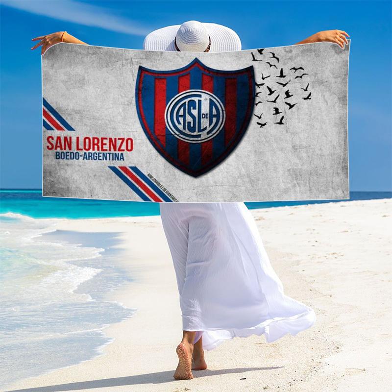 San Lorenzo Art Print Beach Towel, Large Soft Quick Dry Towel for Beach Camping Swimming
