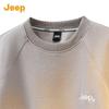 Jeep Men's Loose Fit Crew Neck Sweatshirt