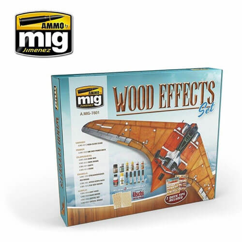 Ammo by MIG Weathering Holz-Effekte Set
