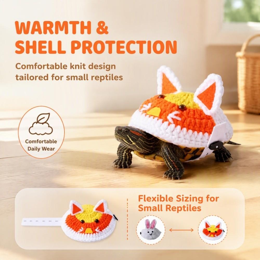 cartoon Knitted Turtle Clothes Lightweight Tortoise Accessory Brazilian Turtles