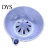 Ceramic Berry Colander Bowl Swirl Washing Bowl, Self Spinning Fruit Vegetable Cleaner with Easy Clean Produce Strainer Drain Holes, 360 Degree Vortex