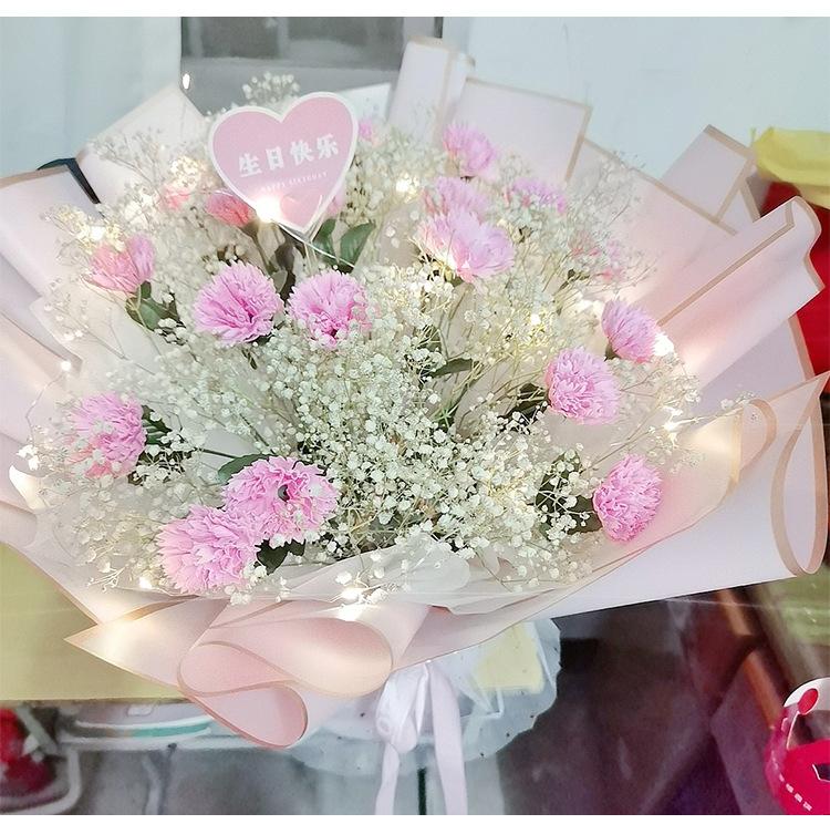 Waterproof Floral Wrapping Paper Double Sided Flower Bouquet Wrap for Wedding Birthday Party Decoration Floral Supplies