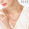 Bold Chain Blue Necklace ELBRNN147