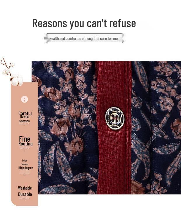 Warm Plus-Size Camel Down Vest with Fleece Lining for Middle-Aged and Elderly Women