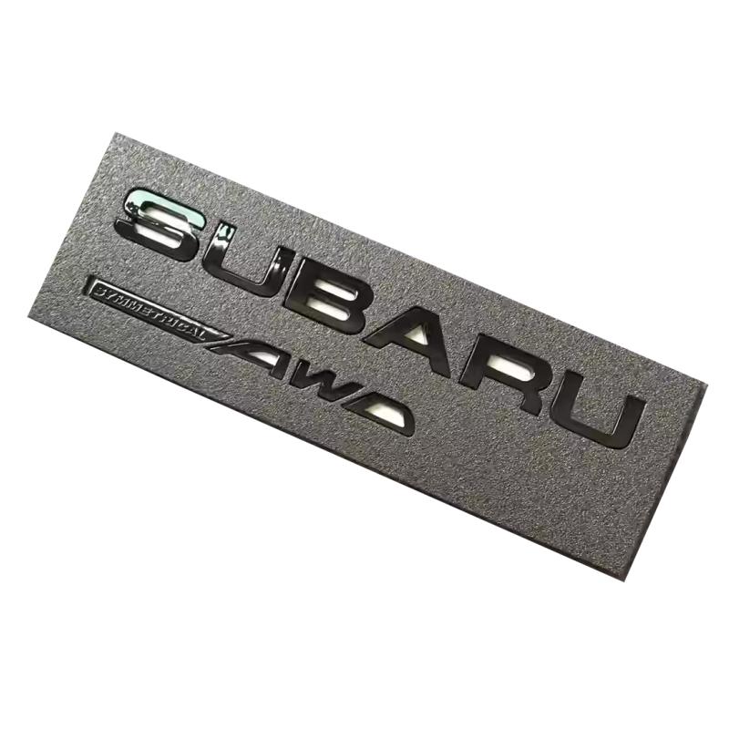 Subaru Forester letter logo FORESTER SUBARU AWD rear trunk logo sticker