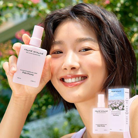 ROUND A'ROUND Scented Hair & Body Mist 100ml