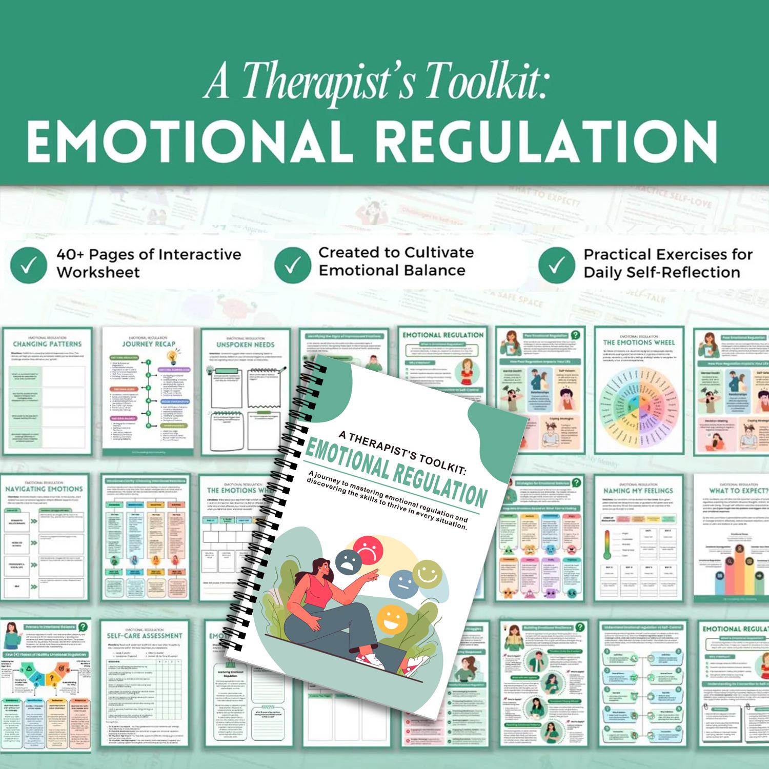 Cross-Border Emotional Regulation A5 Workbook - Spiral Bound Other