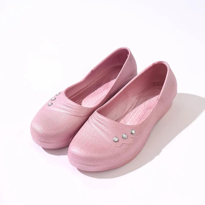 

sapatos femininas women fashion sweet light weight black spring & summer anti skid flat shoes waterproof loafers ab192 36
