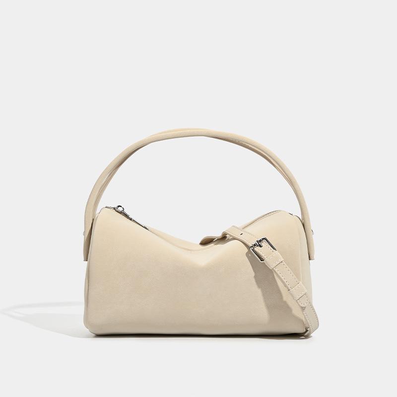 2025 winter new first-layer sheepskin niche handbag sheepskin inner portable casual shoulder messenger women's bag