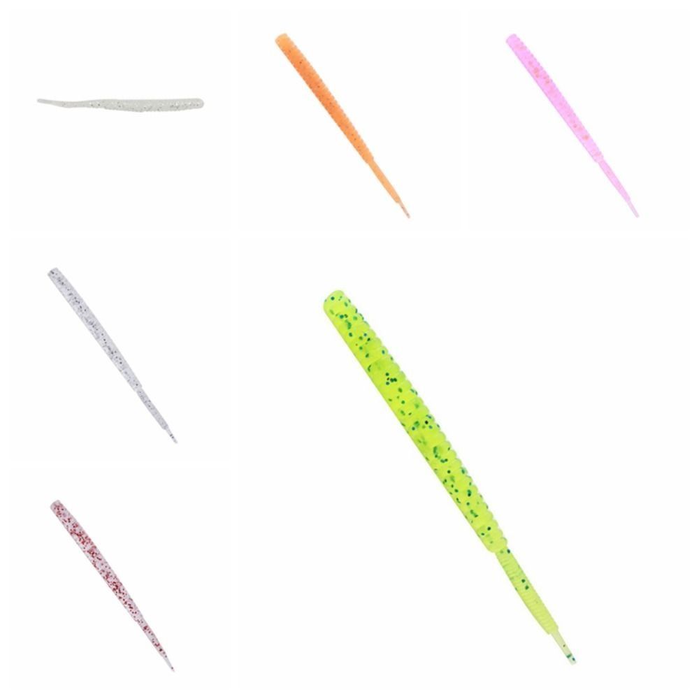Root Fishing Trout Thread Bass Silicone Baits Worm Soft Lures Small Soft Bait Fishing Soft Bait
