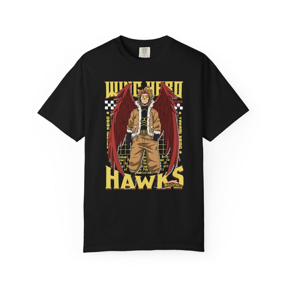 Wing Hero Hawks Keigo Takami My Hero Academia MHA Anime Unisexga Funny Gift TShirt S