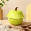Creative Ceramic Saucepan with Lid Cute Food Fruit Bowl BPA Free Dessert Soup Bowl  Tableware