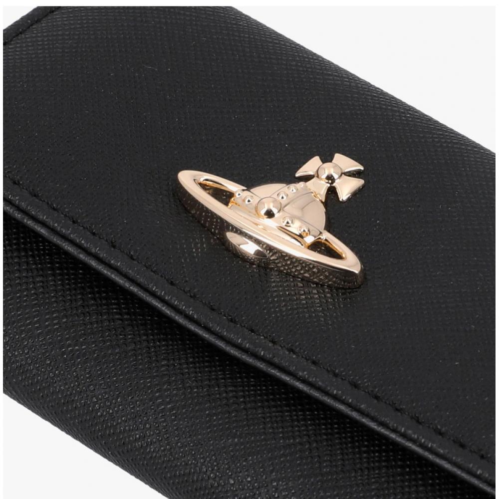 Vivienne Westwood 5115002hu S000b N402 Vegan Bio Grün Saffiano Schlüsseletui
