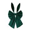 Easter Bunny Ear Decorative Bow Pendant, 7.8x15.7" Large Hanging Fabric Bow with Rabbit Ears