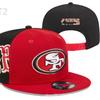 Baseball Cap American Adjustable Hip Hop Sports Flat Edge Cap Duck Tongue Embroidered Cap Basketball Football Cap