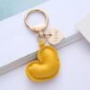 PU Leather Love Keychain Bag Decoration Bag Pendant Trendy PU Leather Hanger  Women