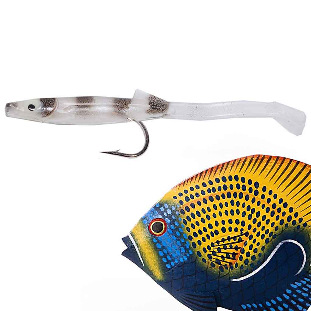 E180 10PCS/Bag Fishing Fake Lures Soft Eel Baits Sports Tool Tackle Luminous E180 10PCS/Bag Fishing Fake Lures Soft Eel Baits Sports Tool Tackle Luminous
