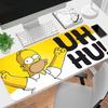 1Pc Simpson'S Rebel Pose Gaming Mouse Pad Keyboard Desk Mat Non-slip Rubber Lock Edge Waterproof Computer Mousepad for Office Home Decor Y1265