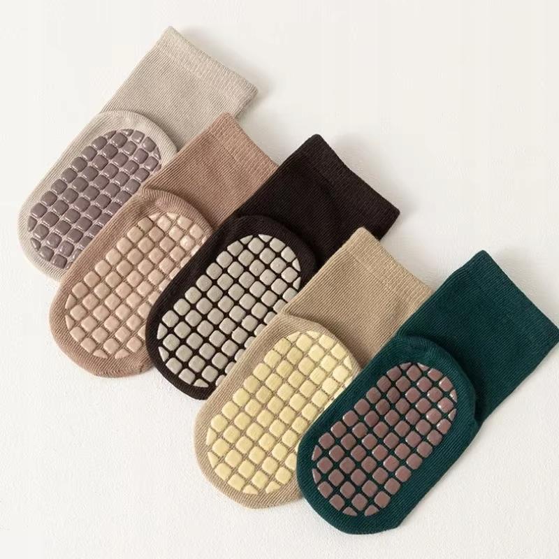 SKARPETKI DZIECIĘCE ABS NIEMOWLĘCE ANTYPOŚLIZGOWE 5 PAR BAWEŁNA 1-3 lata