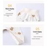 Spring & Autumn Pure Cotton Baby Underwear Set - High Waist Belly Protection Top & Trousers, Tagless for Newborns